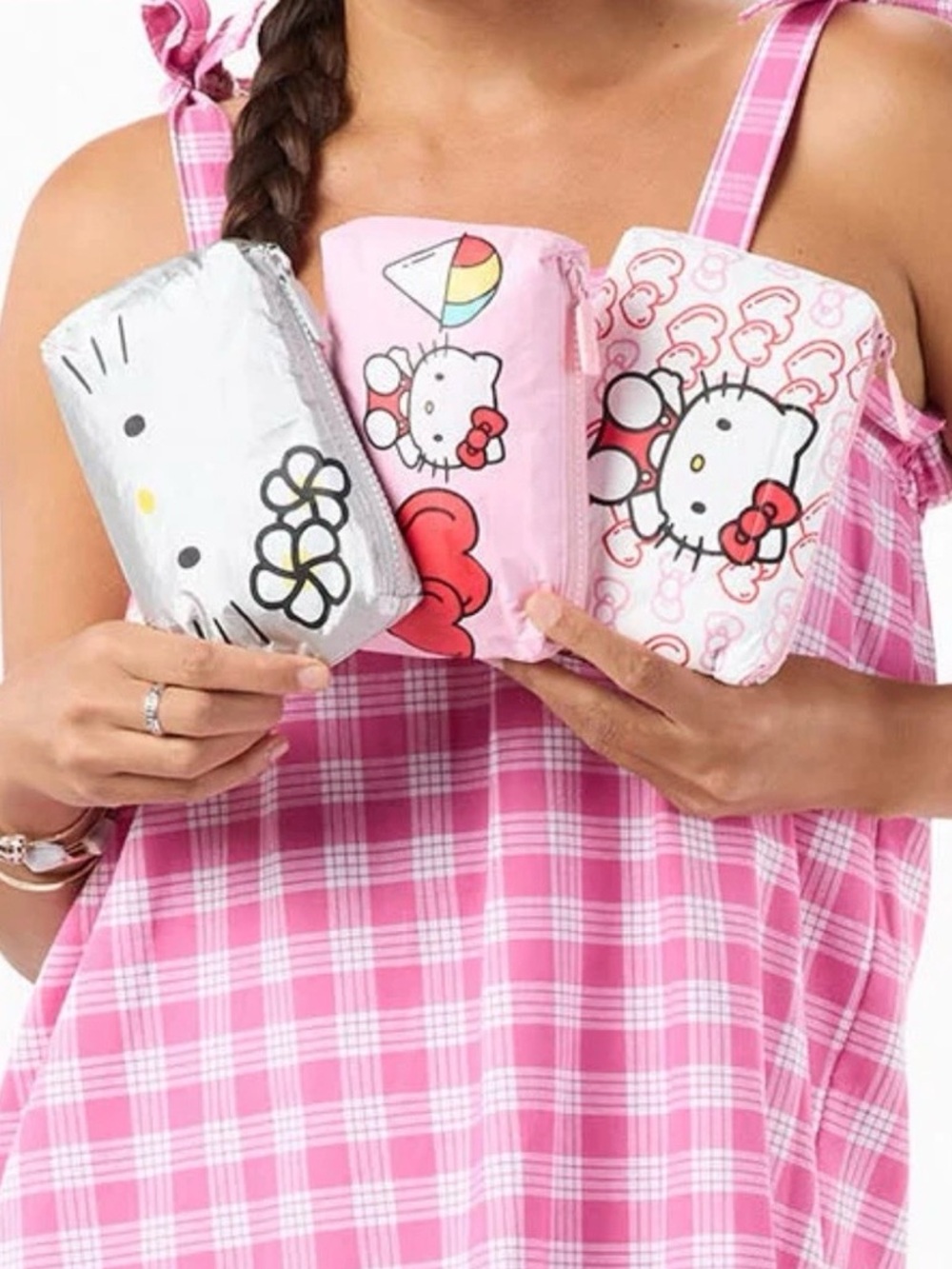 Aloha Collection x Hello Kitty Sanrio Mini Pouch Set of 3 - Limited edition